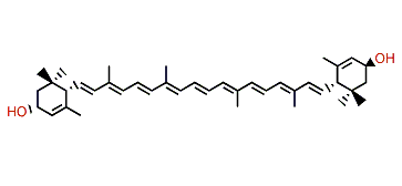 (3R,3'S,6S,6'S)-epsilon,epsilon-Carotene-3,3'-diol